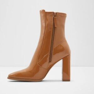 Aldo Patent Ankle Boots Size 9